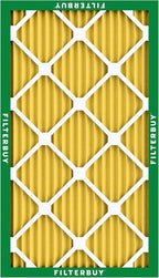 Filterbuy 8x30x1 Air Filter MERV 11 Superior Pet & Allergy Defense (2-Pack), Electrostatic Pleated HVAC AC Furnace Filters Replacement, Made in USA (Actual Size: 7.50 x 29.50 x 0.75)