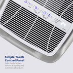 AIRDOCTOR AD5500 HEPA and VOC Air Purifier for Extra Large Spaces & Open Concepts with UltraHEPA, Carbon & VOC Filters - Captures particles 100x Smaller than HEPA Standard (AirDoctor 5500)