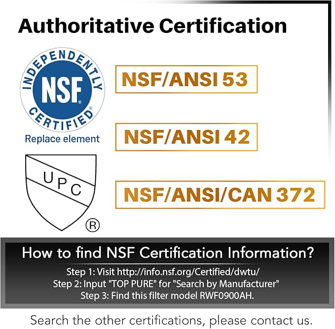 ICEPURE PLUS NSF/ANSI 53 Certified UKF8001 Refrigerator Water Filter Compatible with Maytag UKF8001, UKF8001AXX, UKF8001P, Whirlpool 4396395, 469006, EDR4RXD1, EveryDrop Filter 4, 4 Pack