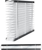VEVOR 16x28x4 Furnace Air Filter, MERV 13 Pleated HVAC AC Replacement, Electrostatic 12-Month Air Cleaner, 2-Pack (Actual Size: 16.34x27.76x3.98 in), for Improving Home Indoor Quality