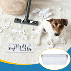 Zonon 12 Pcs 4 x 10 Inch Floor Register Trap Cover Vent Screen for Home Vent Mesh Elastic Band Filter Floor Register Trap Keeps Pet Hair, Food Out(White)