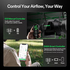 VIVOSUN Smart Air Filtration G4 Kit 4", AeroZesh G4 Inline Duct Fan with E12 Speed Controller, Carbon Filter & 8' Ducting, Cooling & Ventilation System for Grow Tents, Indoor Gardening, Hydroponics