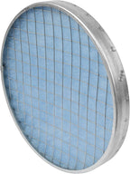 8" Inch Filter Replacement - Round Duct Filter System - G4 Class Filter and Mesh Screen - Dust Collection and Air Purification