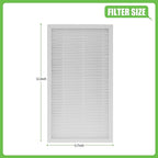 F1 Filter Allergen Reduction, Replacement Filter Compatible with Filtrete C01 T02 Room Air Purifier FAP-C01-F1 and FAP-T02-F1,4 Pack
