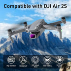ND Filters for DJI Air 2S Drone, 4-Pack ND8 ND16 ND32 CPL Filter Set Compatible with DJI Air 2S Accessories, Neutral Density and Circular Polarizer Lens Filter Kit Lens Protector