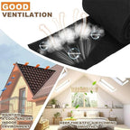 Roof Vent - Attic Mesh for Airflow Control | Ventilation Roll Filter Barrier with Breathable Grid Material & Cut to Fit Installation Design for Shed, Garage, Greenhouse and Cabin Protection