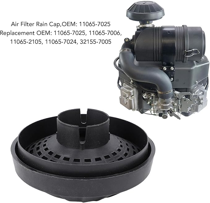 Replacement for FD FH FX Series, Rain Cap Cover Weatherproof Protection for Engine Filtration System, Made from Plastic, Easy Replacement