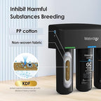 Waterdrop TSB 8 Layer Under Sink Water Filter, Reduces PFAS, PFOA/PFOS, Fluoride, Chlorine, Bad Taste & Odor, with Dedicated Faucet, NSF/ANSI 42 Certified Element, Under Sink Water Filtration System