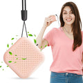 Portable Personal Air Purifier – Wearable Mini Air Purifier with 120 Hours Runtime | USB Rechargeable Filterless Ionic Device for Dust, Odor,Allergies,Smoke & Pollutants