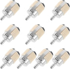 Alasum 10Pcs Chainsaw Fuel Filter Replacement Parts for 52/58Cc Gasoline Chainsaws Trimmer Fuel Filters Compatible with Outdoor Power Equipment Sturdy Grass Trimming