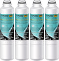 ICEPURE PRO DA29-00020B NSF401&473&53 Samsung Refrigerator Water Filter, Replacement for DA29-00020B-1, DA29-00020A/B, HAF-CIN/EXP, RF25HMEDBSR, RF28HMEDBSR, RS25J500DSR, More Models, 4PACK