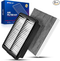 KAX Engine & Cabin Air Filter Kit for Kia Soul 2020-2025, Hyundai Kona 2018-2023, Veloster 2019-2021, Replace# CA12057 CF12160