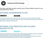 Annual Mini Split Filter Bundle Compatible with Mitsubishi Electric MAC-2330FT-E and MAC-3000FT-E Filter Bundle, Anti-Allergy, Frames Included (2 pk), with Additional Set of Replacement Filters