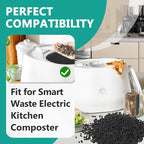 4 Pounds(8-Pack) Odor Absorbing Filter Refills for Lomi Smart Waste Kitchen Composter, Activated Charcoal Refills Compatible with Lomi Kitchen Composter