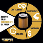 PG5702EX Extended Life Oil Filter up to 10,000 Miles | Fits 2007-20 Toyota Tundra, 2008-20 Sequoia, Land Cruiser, 2008-20 Lexus LX570, 2015-20 RC F, 2018-20 LC500, 2008-14 Lexus IS F (Pack of 6)