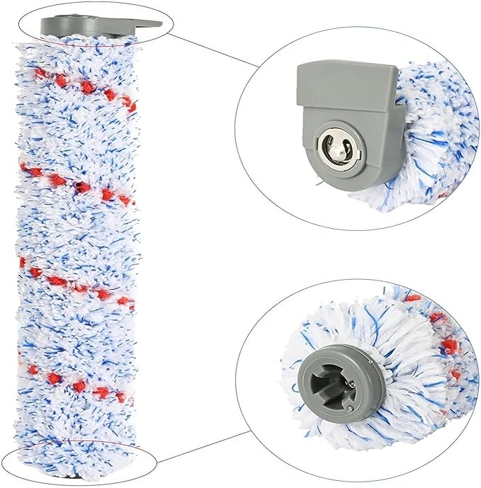 Hand-held Floor Scrubbers Roller Brush Hepa Filter Sponge Parts。Compatible for Tineco IFloor S/IFloor / HF10E-01 。Wet Dry Vacuum Cleaner Replacement Spare (Color : Set B)