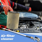 24" Air Filter, Radiator Cleaning Wand for High Efficiency Cooling Systems and Radiators, Water Air Cleaning Wands for Blow out Wash out Kit, Home Car Truck Power Washer Wand