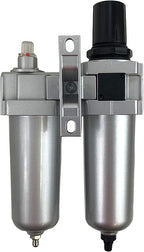 1/2" HEAVY DUTY COMBO PARTICULATE & COALESCING FILTER REGULATOR COMPRESSED AIR WITH AUTOMATIC DRAIN