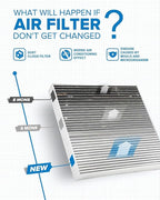 PHILTOP Cabin Air Filter w/Activated Carbon, Compatible with CF9905 Mercedes-Benz C230 2002-2007, C240 2001-2005, CLK350 2006-2009, C320 2001-2005, C32 AMG 2002-2004, Filter Up Dust Pollen Odor