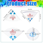 250 Pack of Premium Paint Strainers with 190 Micron Fine Mesh Filters - 3D Printing Ultra-Flow Blue Nylon Cone Strainers for Paint and Fluid Filtration
