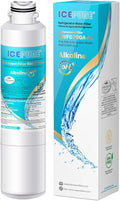 ICEPURE Alkaline DA29-00020B Refrigerator Water Filter Replacement for Samsung HAF-CIN/EXP HAF-CIN, DA29-00020A/B, DA29-00020B-1, 46-9101, RF28HMEDBSR, RF263BEAESR, HDX FMS-2, Enhances PH, 1Pack