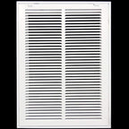 HVAC Premium 14 x 18 Duct Opening Steel Return Air Filter Grille, for 1-inch Filter, Removable Door, Flat Stamped HVAC Vent Cover Grille, Outer Dimensions 16.5 x 20.5