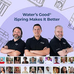 iSpring 3-Stage Whole House Water Filter System, SGS-Tested to Remove Up to 99% PFAS, Reduces Scale, Heavy Metals, Corrosion, Lead, Chlorine, 10” x 4.5” Filters, 1” NPT Ports, Model: WGB31B-PFKDS