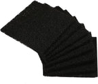 Resinta 8 Pack Activated Carbon Compost Caddy Filters Kitchen Compost Collector Replacement Filters Compatible with ECO 2000 Compost Collector (0.2 Inch Thickness)