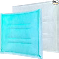AUC Paint Booth Tacky Intake Filter Pad Series 55, 16" x 20" (20/case) Spray Booth Intake Filter with Internal Wire Support Frame