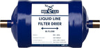 2 Pack Buck Bi-Flow Refrigerant Liquid Line Filter Drier 3/8" ODF Sweat BFK-083S - Compatible with CFC, HCFC, HFC - Ideal for Heat Pump & Straight Cool Air Conditioners (1-5 Tons)