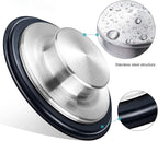 Kitchen Sink Stopper, Odorless Sink Plug Cover, Stainless Steel Garbage Disposal Stopper, Stopper for Sink Drain Filter, Fine Production Process, 86mm Outer Diameter