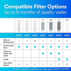 3M Aqua-Pure Whole House Standard Sump Replacement Water Filter Drop-in Cartridge AP1001, 5566601