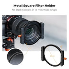 K&F CONCEPT 100mm Square ND1000 (10 Stop) Filter +150mm Soft GND8 Filter (3 Stops) + Metal Holder + 8 x Adapter Rings Square Kit for Camera Lens