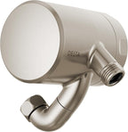 Delta Faucet Clarifi Premium Shower Filter Attachment with Filter, Hard Water Shower Filter, Shower Head Filter, Stainless 5SF100-SS