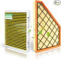 Engine and Cabin Air Filter Combo Set for Traverse 2018-2026, Blazer 2019-2026, Acadia 2017-2026,Enclave 2018-2026,XT5 2017-2026,XT6 2020-2026 Air Filter Replacement #CA12166,CF11966,13356914,23321606