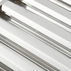 19.5 in x19.5 in Commercial Hood Filters - 430 Stainless Steel 5-Groove Baffle Filters for Restaurant Kitchen Exhaust Hoods Pack of 6