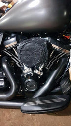 Air Filter Cover Waterproof Air Cleaner Rain Sock Dustproof Protective Air Intake Cover Compatible with Harley Touring FLHR FLHX Road King Street Glide Softail Sportster XL 883 1200 Dyna