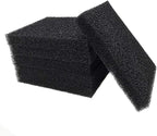 Aquarium Bio Fitler Media Sponge, 6.28 x 5.5 x 0.78 inch Foam Filter Pad Compatible to ML350 (10)