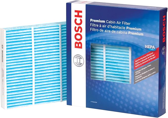BOSCH 6040C HEPA Cabin Air Filter - Compatible with Select Dodge Durango; Jeep Grand Cherokee, Grand Cherokee WK