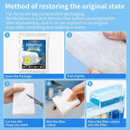 Aquarium Filter Floss Fish Tank Filter Media Aquarium Filter Pad for Fish Tank, Ponds,Garden, Saltwater,Fershwater,Plant, Trutle(39.37x3.94in White)