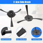 Replacement Parts for Shark RV2310AE/AV2310AE/RV2320S/RV2300S/UR2360S Matrix Robot Vacuum Cleaner,1 Main Brush Roller, 6 Side Brushes, 2 HEPA Filters, 2 Foam Filters(Not for RV2300/RV2310)-13Pack