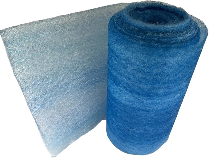 wioboy Paint Booth Exhaust Filter Roll, (40.5" x 100ft) 18 Gram Heavy Duty Fiberglass Paint Arrestor for Spray Booth