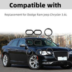 Engine Oil Filter Housing O Ring Seal Kit 68191356AA Replacement for Dodge Jeep Chrysler Ram 1500