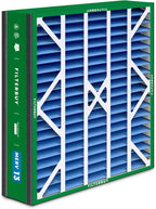 Filterbuy 20x25x5 Air Filter MERV 13 Optimal Smoke & Allergy Defense (2-Pack), Pleated HVAC AC Furnace Filters for Trion Air Bear, Generalaire, Skuttle, and More (Actual Size: 19.63 x 24.13 x 4.88)