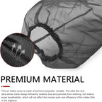 Car Cold Air Intake Filter Dustproof Cover, Universal Cone Protective Cover for High Air Intake Filters (Small)