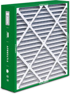 Filterbuy 24x25x5 Air Filter MERV 8 Essential Dust & Allergy Defense (2-Pack), Electrostatic Pleated HVAC AC Furnace Filters for Carrier FILXXCAR0024, Maytag & More (Actual Size: 23.63 x 24.69 x 4.25)