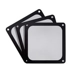 Silverstone Technology SST-FF143B-3Pk 140mm Ultra Fine Fan Filter with Magnet Cooling, Compatible with Most 140mm Fans or Vents