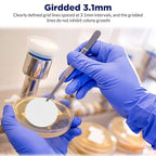 Membrane Solutions MCE Gridded Membrane Filter, Mixed Cellulose Esters Membrane Filter, Sterile Individual Pack Membrane Disc Filter, Diameter: 47 mm, Pore Size: 0.45 um, (2000 Pack)