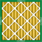 Filterbuy 12x12x2 Air Filter MERV 11 Superior Pet & Allergy Defense (2-Pack), Electrostatic Pleated HVAC AC Furnace Filters Replacement, Made in USA (Actual Size: 11.50 x 11.50 x 1.75)
