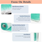 Paint Booth Exhaust Filter Roll 39.4’’ x 65.6ft, 2.4inch Thick Spray Booth Filter